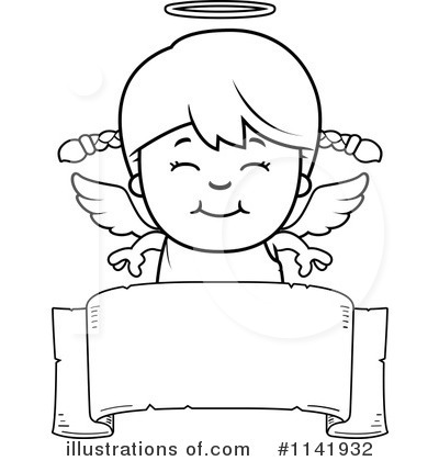 Royalty-Free (RF) Angel Clipart Illustration by Cory Thoman - Stock Sample #1141932