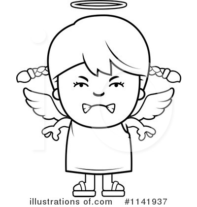 Royalty-Free (RF) Angel Clipart Illustration by Cory Thoman - Stock Sample #1141937