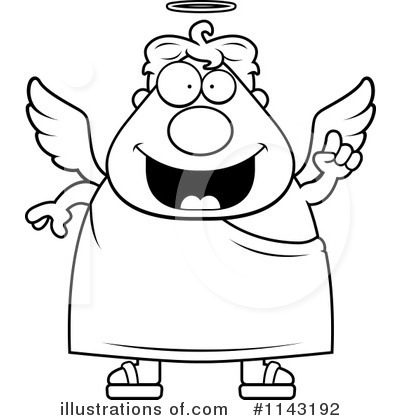 Royalty-Free (RF) Angel Clipart Illustration by Cory Thoman - Stock Sample #1143192
