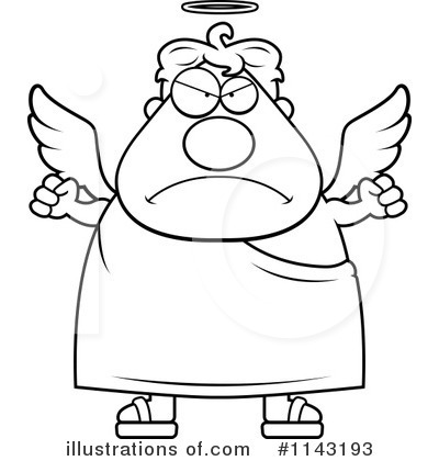 Royalty-Free (RF) Angel Clipart Illustration by Cory Thoman - Stock Sample #1143193