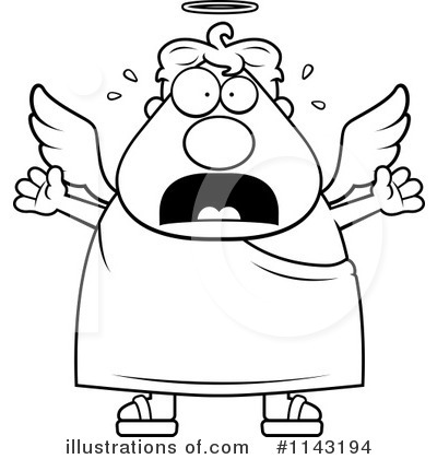 Royalty-Free (RF) Angel Clipart Illustration by Cory Thoman - Stock Sample #1143194