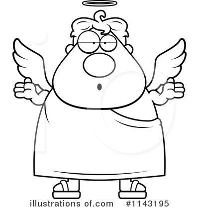 Royalty-Free (RF) Angel Clipart Illustration by Cory Thoman - Stock Sample #1143195