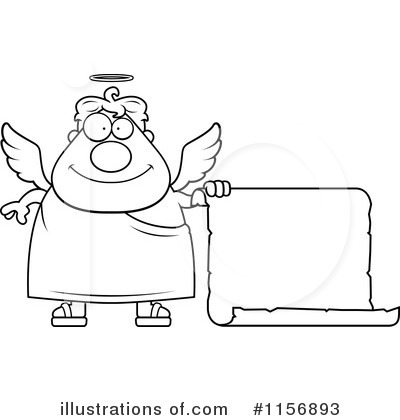 Royalty-Free (RF) Angel Clipart Illustration by Cory Thoman - Stock Sample #1156893