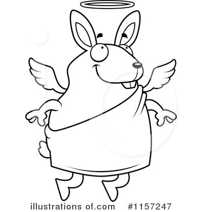 Royalty-Free (RF) Angel Clipart Illustration by Cory Thoman - Stock Sample #1157247