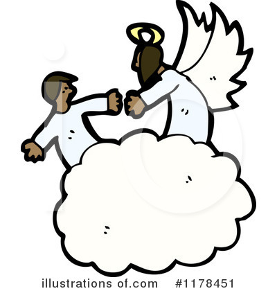 Royalty-Free (RF) Angel Clipart Illustration by lineartestpilot - Stock Sample #1178451