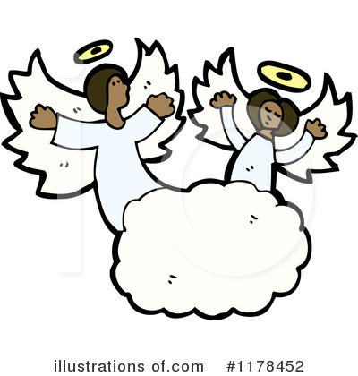 Royalty-Free (RF) Angel Clipart Illustration by lineartestpilot - Stock Sample #1178452