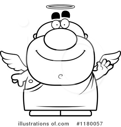 Royalty-Free (RF) Angel Clipart Illustration by Cory Thoman - Stock Sample #1180057