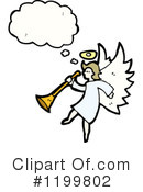 Angel Clipart #1199802 by lineartestpilot