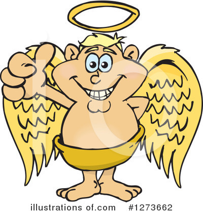 Angel Clipart #1273662 by Dennis Holmes Designs