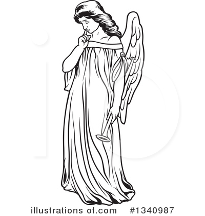 Angel Clipart #1340987 by dero