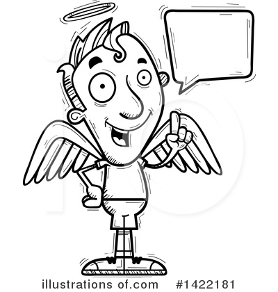 Royalty-Free (RF) Angel Clipart Illustration by Cory Thoman - Stock Sample #1422181