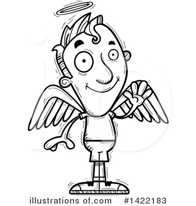 Royalty-Free (RF) Angel Clipart Illustration by Cory Thoman - Stock Sample #1422183