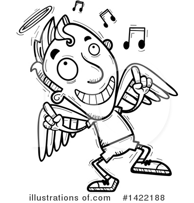 Royalty-Free (RF) Angel Clipart Illustration by Cory Thoman - Stock Sample #1422188