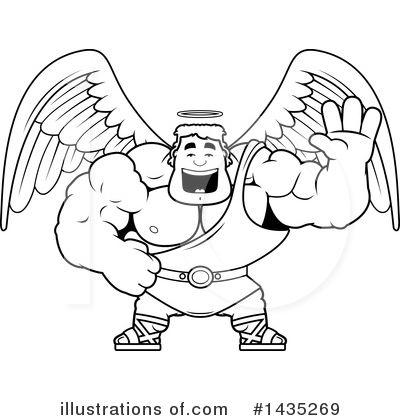 Royalty-Free (RF) Angel Clipart Illustration by Cory Thoman - Stock Sample #1435269