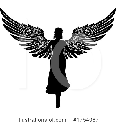 Royalty-Free (RF) Angel Clipart Illustration by AtStockIllustration - Stock Sample #1754087