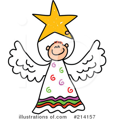 Royalty-Free (RF) Angel Clipart Illustration by Prawny - Stock Sample #214157