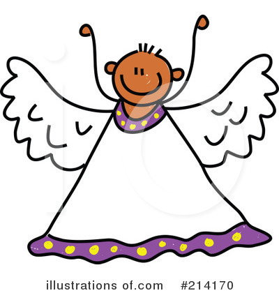 Royalty-Free (RF) Angel Clipart Illustration by Prawny - Stock Sample #214170