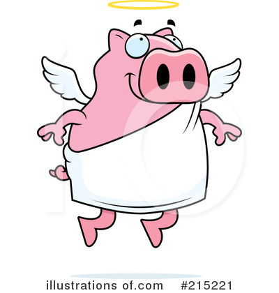 Royalty-Free (RF) Angel Clipart Illustration by Cory Thoman - Stock Sample #215221