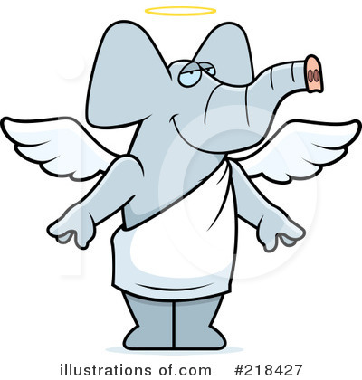 Royalty-Free (RF) Angel Clipart Illustration by Cory Thoman - Stock Sample #218427