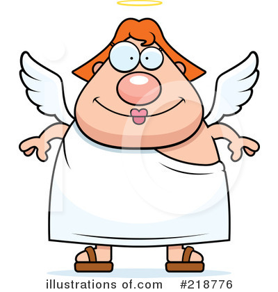 Royalty-Free (RF) Angel Clipart Illustration by Cory Thoman - Stock Sample #218776