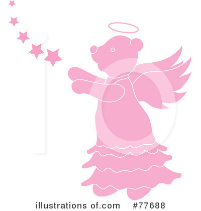 Royalty-Free (RF) Angel Clipart Illustration by Pams Clipart - Stock Sample #77688