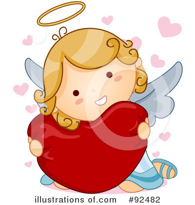 Royalty-Free (RF) Angel Clipart Illustration by BNP Design Studio - Stock Sample #92482