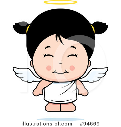 Royalty-Free (RF) Angel Clipart Illustration by Cory Thoman - Stock Sample #94669