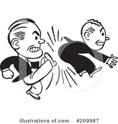 Royalty-Free (RF) Anger Clipart Illustration by BestVector - Stock Sample #209987