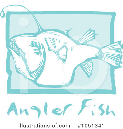 Royalty-Free (RF) Anglerfish Clipart Illustration by xunantunich - Stock Sample #1051341
