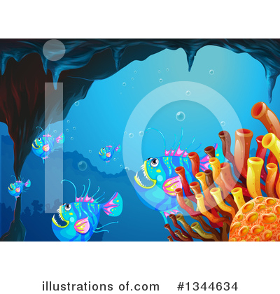 Sea Life Clipart #1344634 by Graphics RF