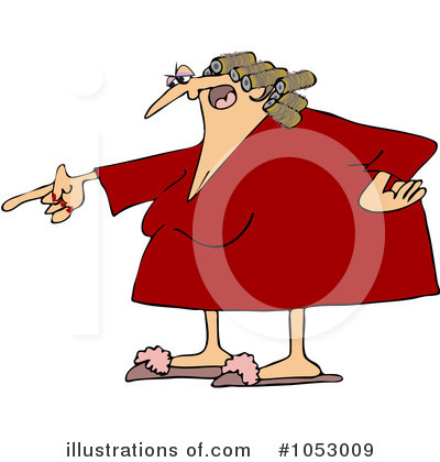 Royalty-Free (RF) Angry Clipart Illustration by djart - Stock Sample #1053009