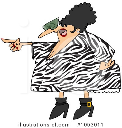 Mad Woman Clipart #1053011 by djart