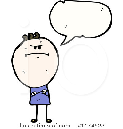 Royalty-Free (RF) Angry Clipart Illustration by lineartestpilot - Stock Sample #1174523