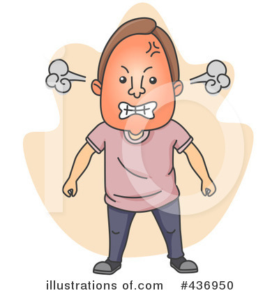 Royalty-Free (RF) Angry Clipart Illustration by BNP Design Studio - Stock Sample #436950