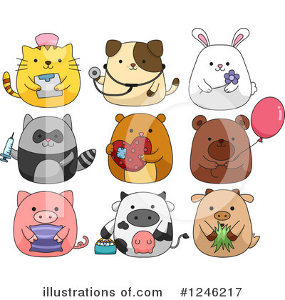 Hamster Clipart #1246217 by BNP Design Studio