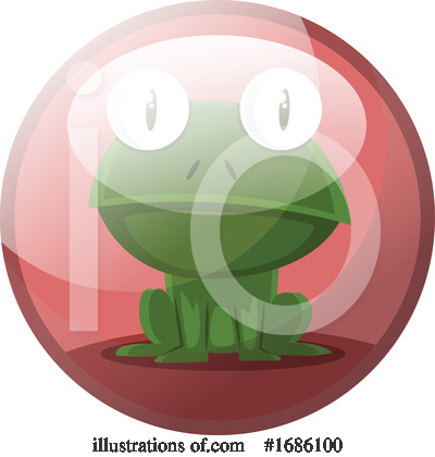 Bullfrog Clipart #1686100 by Morphart Creations
