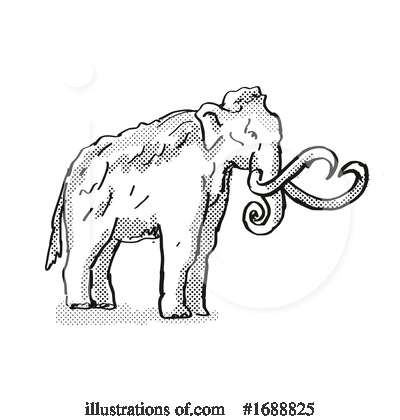 Mammoth Clipart #1688825 by patrimonio