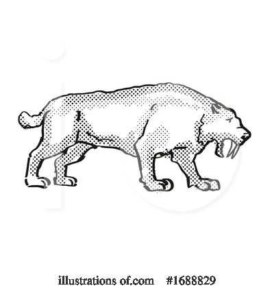 Royalty-Free (RF) Animal Clipart Illustration by patrimonio - Stock Sample #1688829