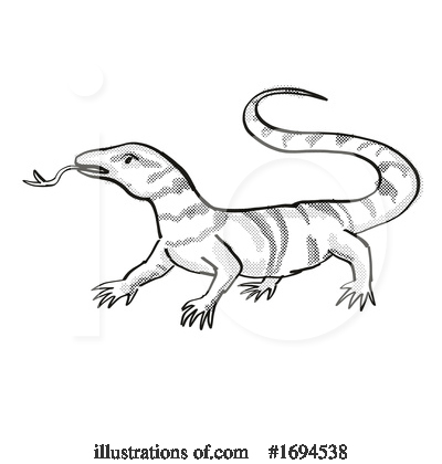 Lizard Clipart #1694538 by patrimonio