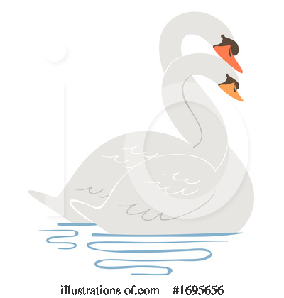 Swan Clipart #1695656 by BNP Design Studio