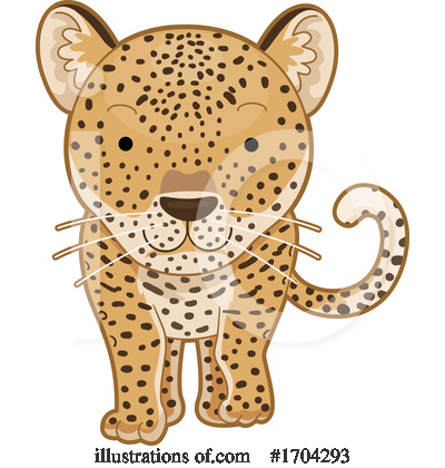 Leopard Clipart #1704293 by BNP Design Studio
