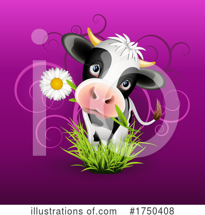 Cow Clipart #1750408 by Oligo