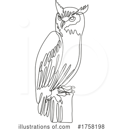 Royalty-Free (RF) Animal Clipart Illustration by patrimonio - Stock Sample #1758198