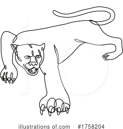 Royalty-Free (RF) Animal Clipart Illustration by patrimonio - Stock Sample #1758204