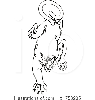 Royalty-Free (RF) Animal Clipart Illustration by patrimonio - Stock Sample #1758205