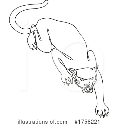 Royalty-Free (RF) Animal Clipart Illustration by patrimonio - Stock Sample #1758221