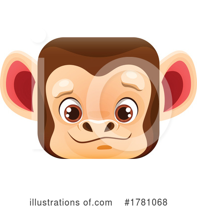 Monkey Clipart #1781068 by Vector Tradition SM