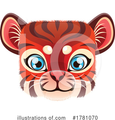 Tiger Clipart #1781070 by Vector Tradition SM