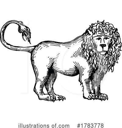 Lion Clipart #1783778 by Vector Tradition SM