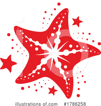 Starfish Clipart #1786258 by Vector Tradition SM